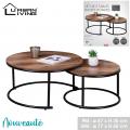 Tables basses rondes 