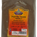 Poivre noir moulu