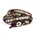 Bracelet amazone agathe noire 2