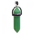 Pendentif aventurine verte 4cm